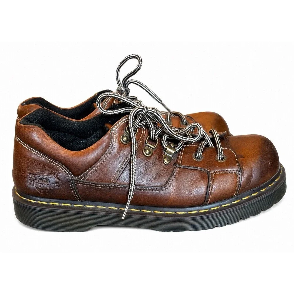 Vintage Doc Martens 8B68 Brown Leather Oxford Shoes Men’s US 12 EU 46 AirWair